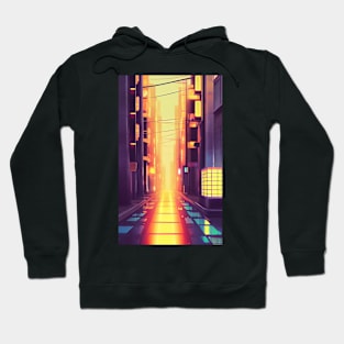 Tokyo Nights Neon Dreams Hoodie